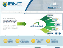 Tablet Screenshot of ibmt.com.br